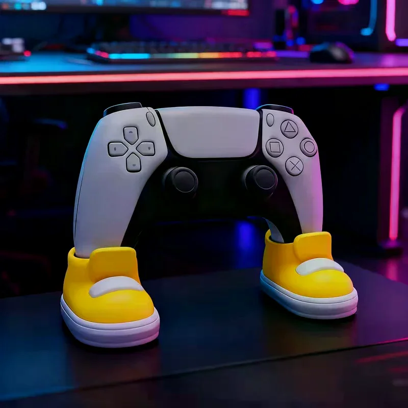 Shoe-shaped Game Controller Storage Rack, Creative Game Controller Storage Rack, Suitable For Various Game Controllers.