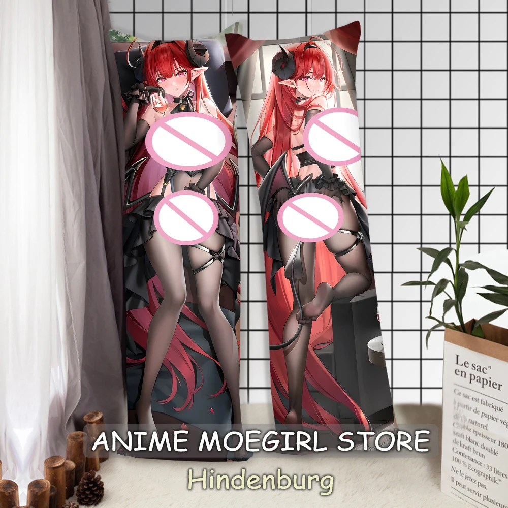 Game Azur Lane Hindenburg Fullbody Pillowcase Decoration Anime Fullbody Throw Cushion Cover Scaramouche Pillowcases Dakimakura