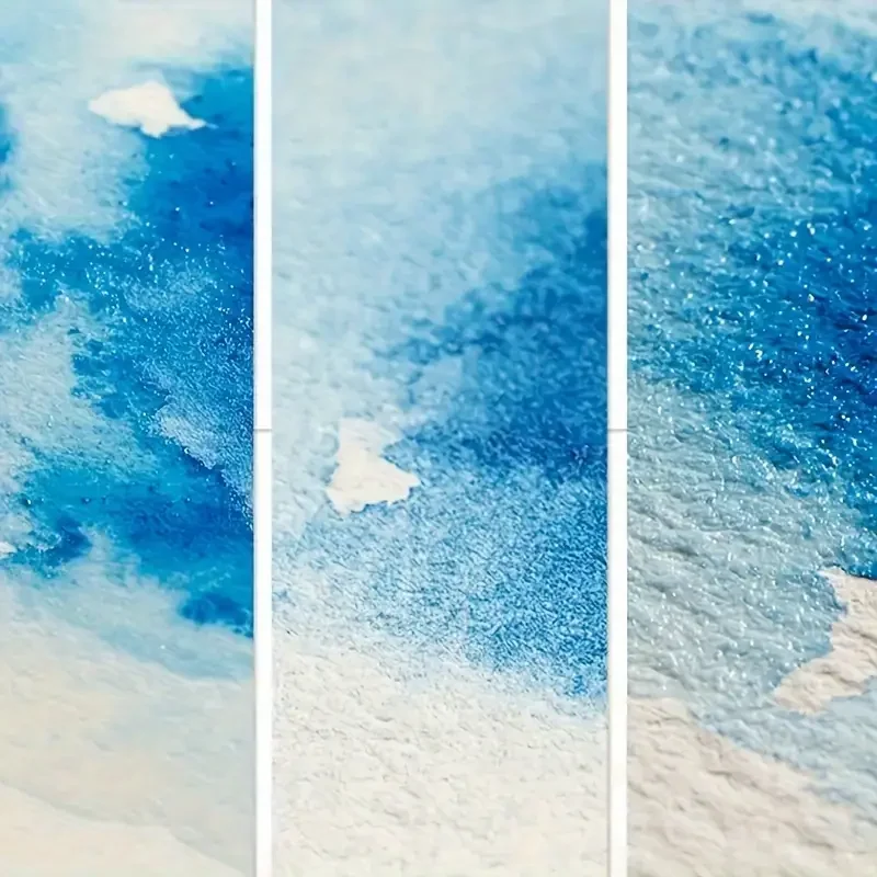 20 ورقة ورق ألوان مائية 32 قيراط 100% قطن 4.9 × 7 بوصة ورق ألوان مائية محكم ألوان مائية سطحية، خالي من الأحماض