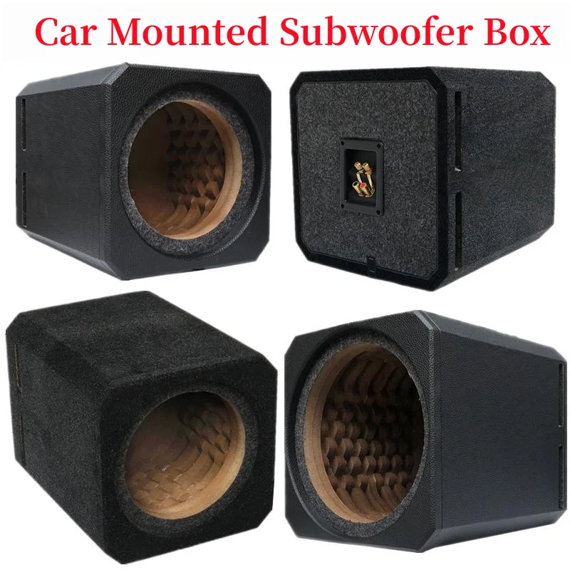 12-Inch Car/Home Subwoofer Box Body,Cellular Maze Subwoofer Empty Box,DIY  Audio Modification Bass Speaker Shell Wooden Drawer