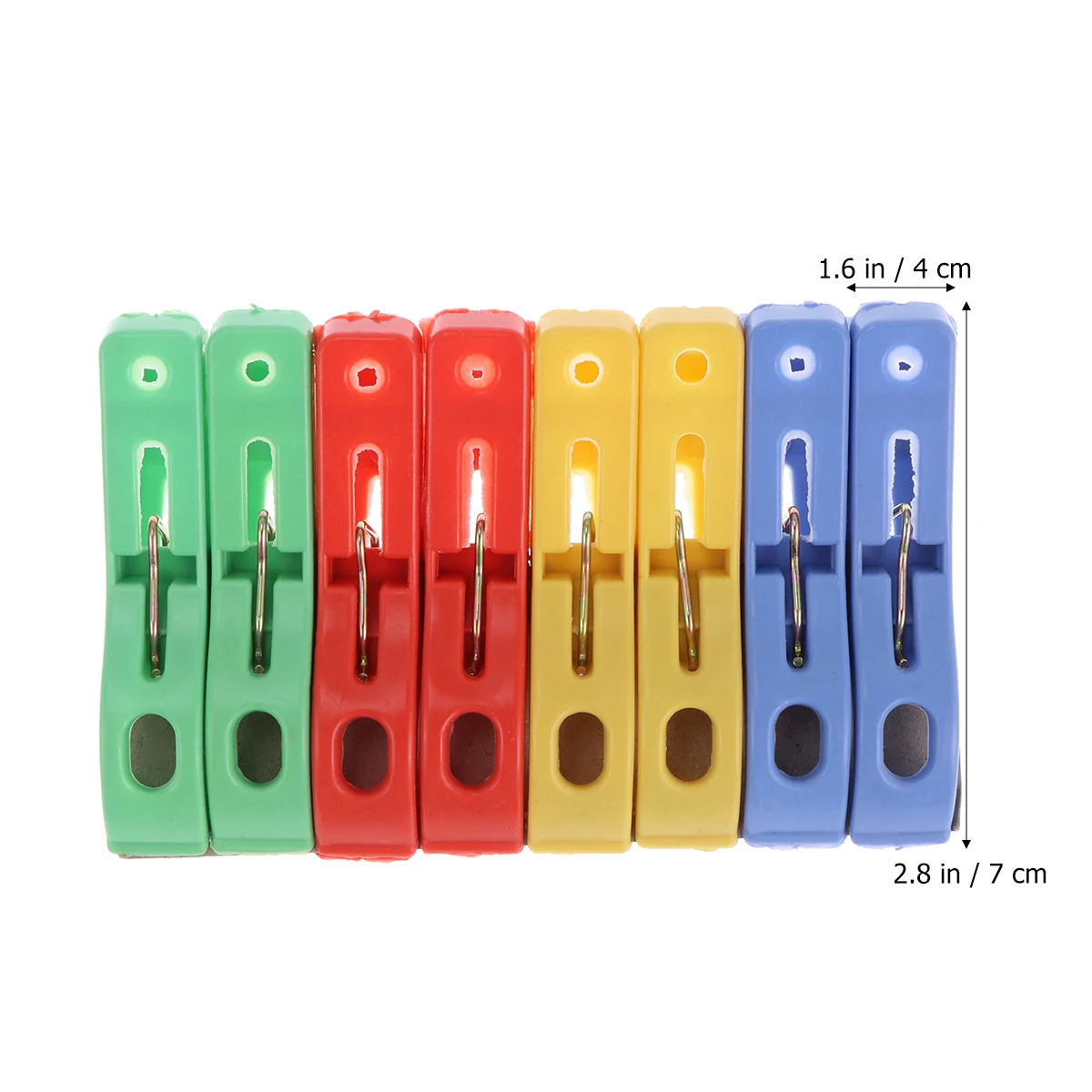 

24 Pcs Drying Quilt Windproof Clips for Binding Photo Clothespins Non-slip