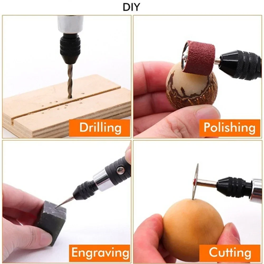 40pcs Abrasive Sanding Drums Kit Polishing Pads Cutting Disc Engraving Head For SDremel Nail Drill Rotary Tools