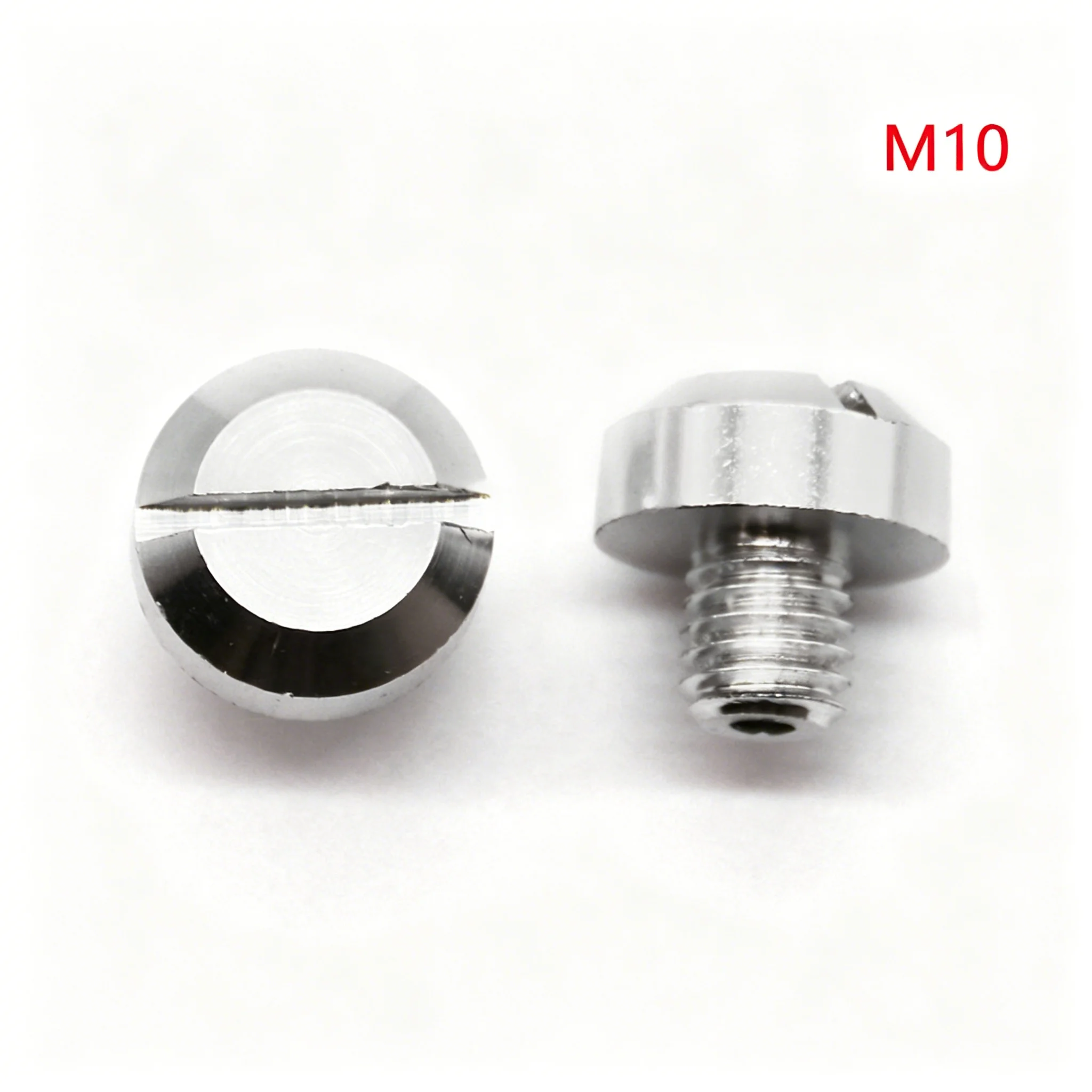 CENJITION 2Pcs M10 Anti Rust CNC Aluminum Motorcycle Rear View Mirror Hole Plugs Screws Rearview Mirror Holder Accessories