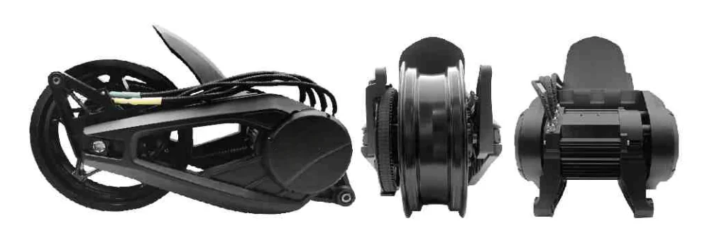 3000W-8000W Compact Structure 145 Air-Cooling PMSM Power System