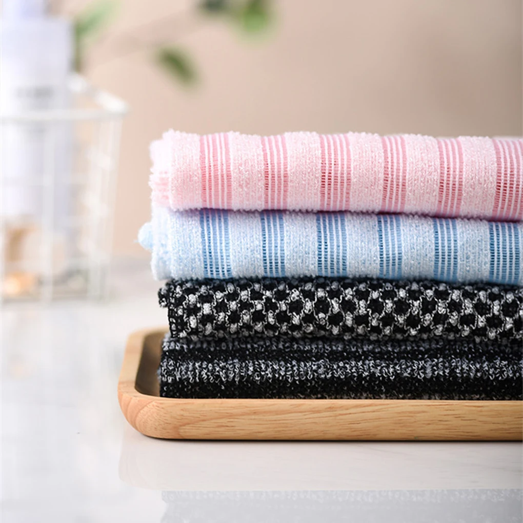 2pack/lot Blissal Shower Scrubber 25 100cm Extra Long Exfoliating Washcloth Exfoliating Shower Towel