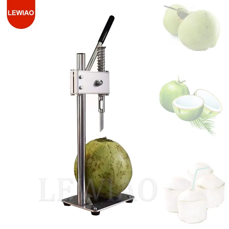 Manual Coconut Opener Stainless Steel Young Coconut Punching Driller Save Effort