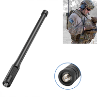 For Baofeng AR-152 Tactical Antenna SMA-Female Dual Band VHF UHF Antenna For UV-5R BF-888S Two Way Radio Walkie Talkie Accessory