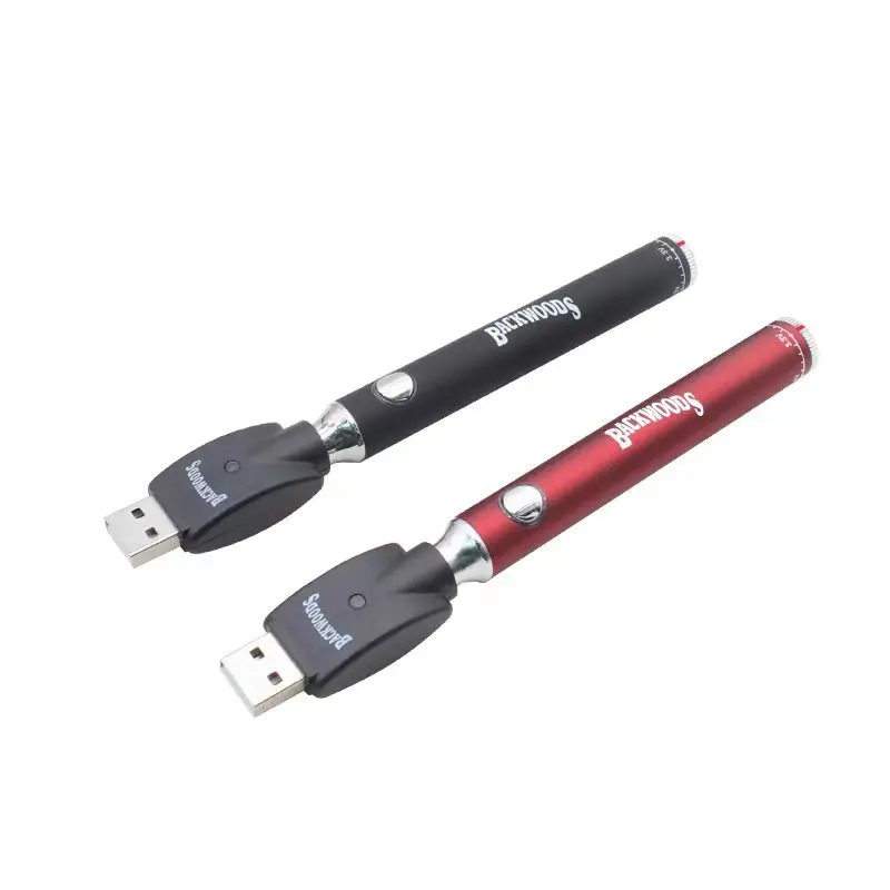 5 pçs/lote biscoitos pré-aquecer bateria 900mah pré-aquecimento vape caneta backwoods ajustável 3.3-3.8v caber óleo grosso cbd 510 cartucho carrinho