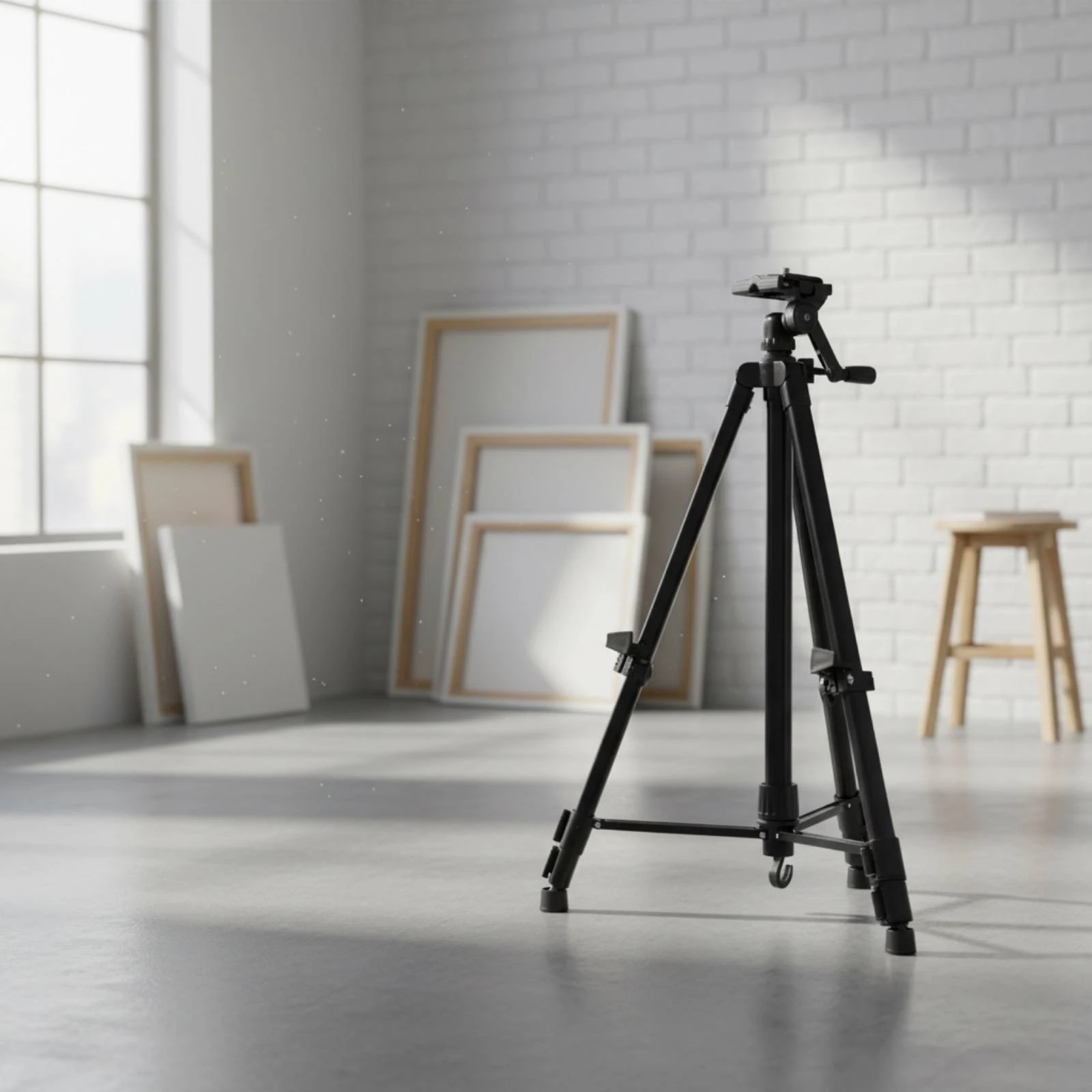 Adjustable Tripod Easel Metal Artist Easel Stand Telescoping