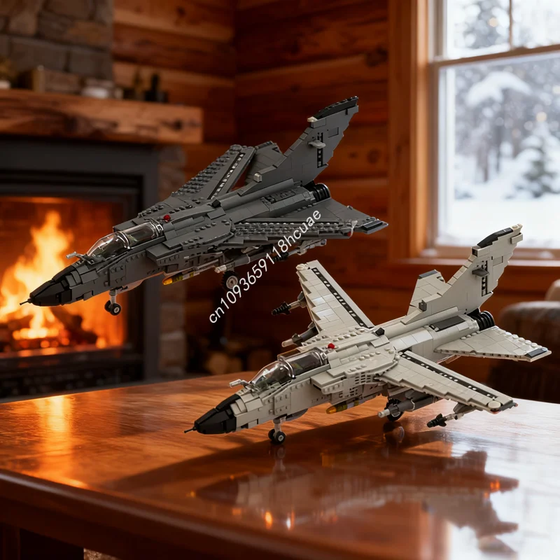 

1211 шт. MOC Panavia TORNADO IDS 1 создатель модели строительных блоков рождественские подарки строительство собрать идея игрушечный кирпич для детей