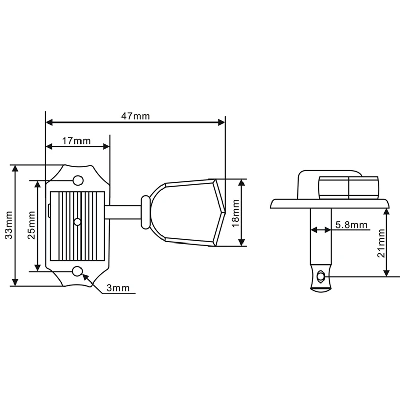 فليور 6 قطعة ديلوكس خمر آلة الغيتار الكهربائي رؤساء المستقبلون 3L3R ضبط الغيتار أوتاد