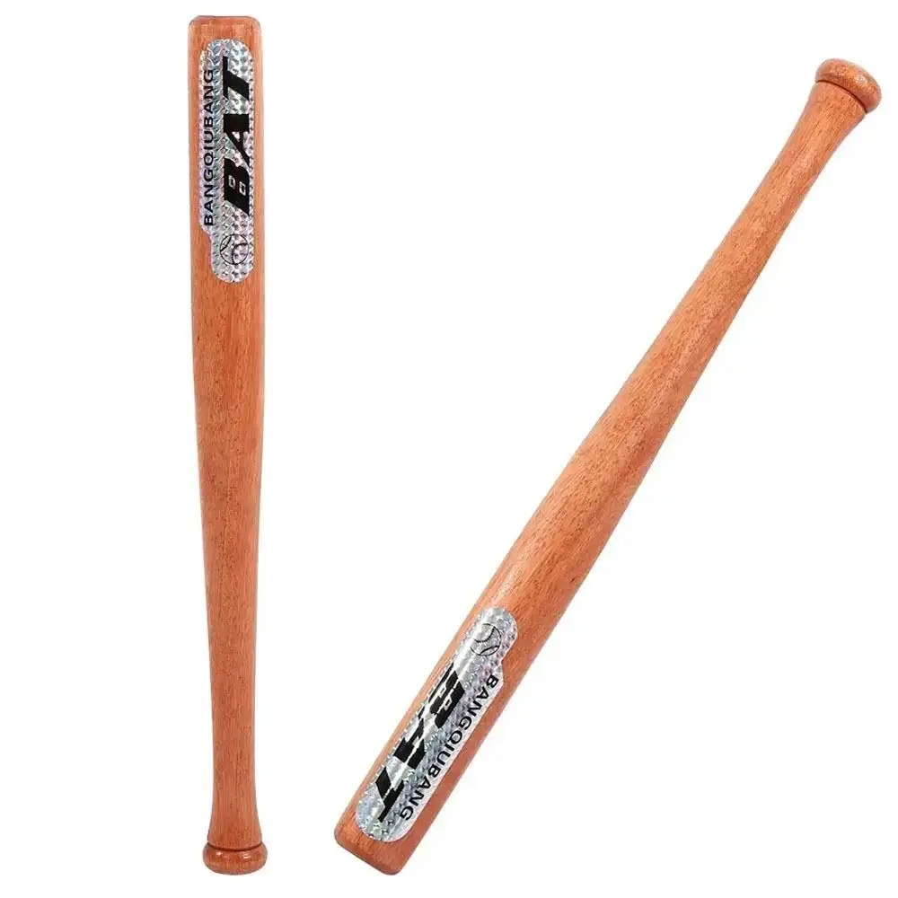 1Pcs Kids Training Children Baseball Bat 54cm Solid Wood Baseball Training Shock Absorbing Competition Accessory Softball Stick