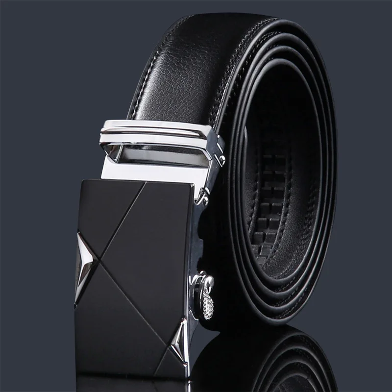 Belt Men's Automatic Buckle New High-end Business And Leisure Korean Version Belt，Trend Versatile Belt