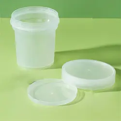 Breakfast Fruit Oat Yogurt Salad Cup With Lid Food Storage Box Fitness Fat-Reduced Bowl Fruit Cup Dessert Cup