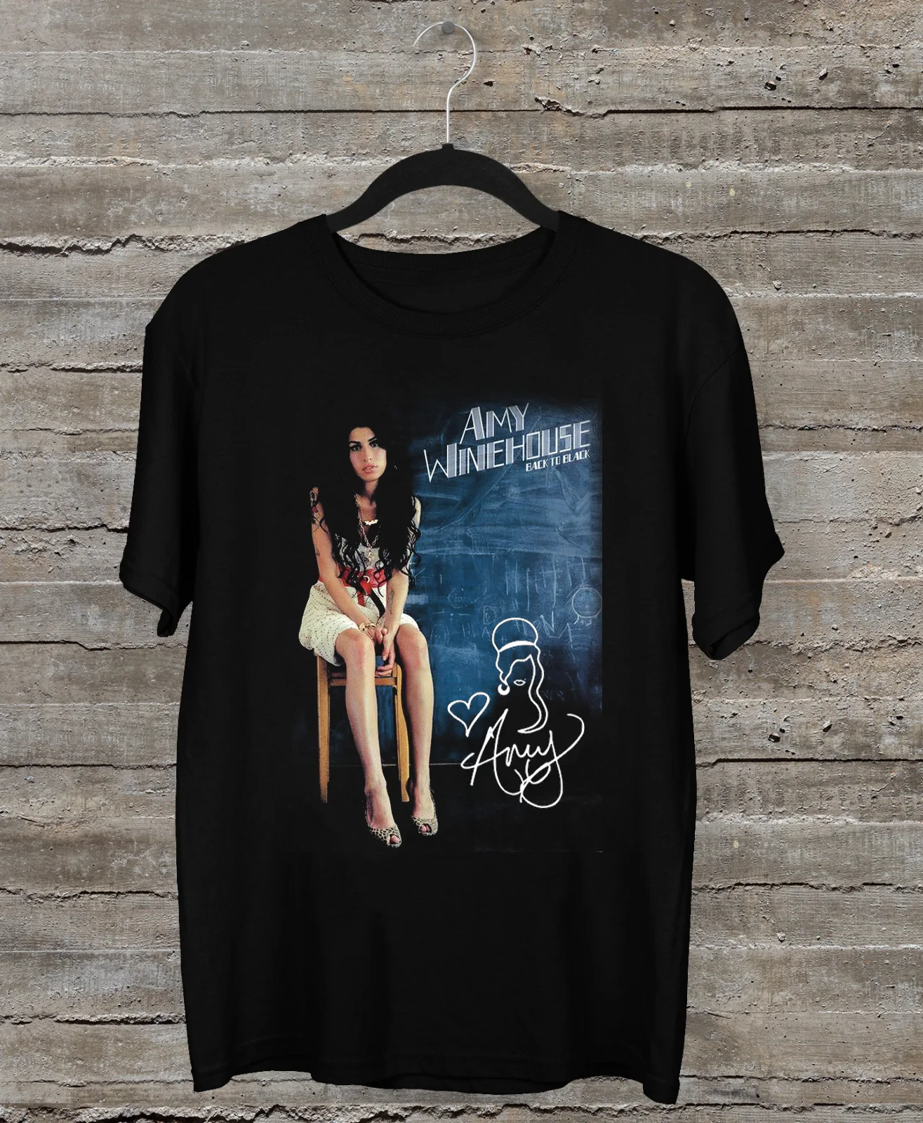 

New Amy Winehouse Gift For Fan Black S-2345XL Unisex T-Shirt TMB464