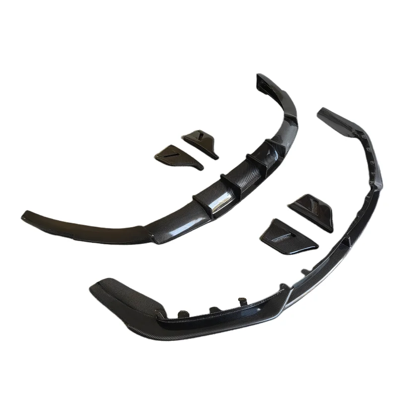 

Used for Porsche 991 992 body kit carbon fiber A-style front lip and rear diffuser rear lip wrapped corner body kit