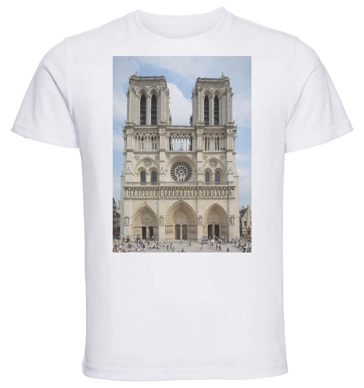 T-shirt Unisex - White - Notre Dame