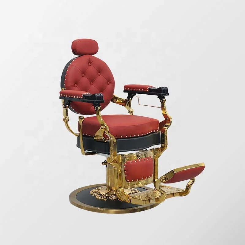 Foshan Manufacturer Modern Salon Heavy Duty Hydraulic Hairdressing Barber Chair