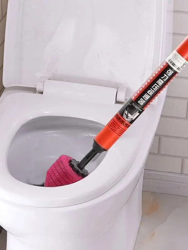Heavy-Duty Air Pump Toilet Plunger High Pressure Toilet Plunger Drain Clog Remover Tool Quickly Unblock One Shot Air Drain Pipe