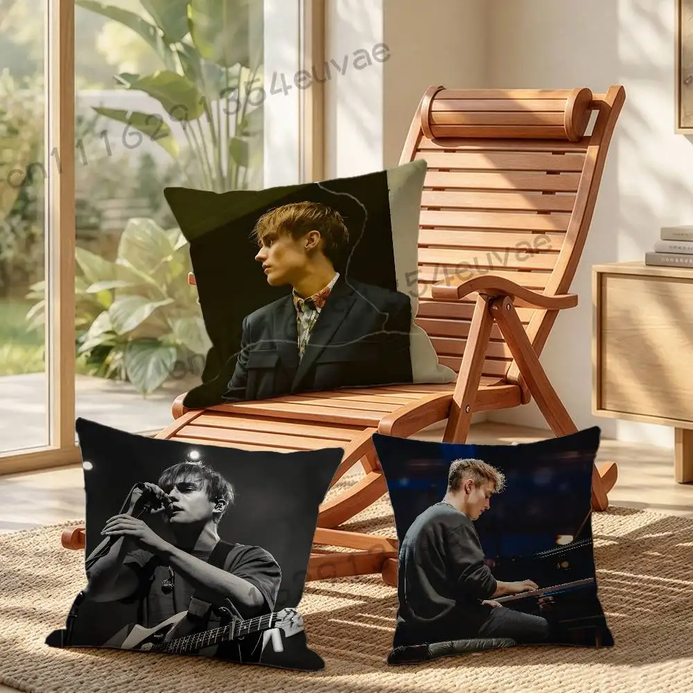 S-Sam Singer Fender Pillow Case Pillowcase, Double-sided Printed, Sofa Cushion, Bedroom Headboard Pillow