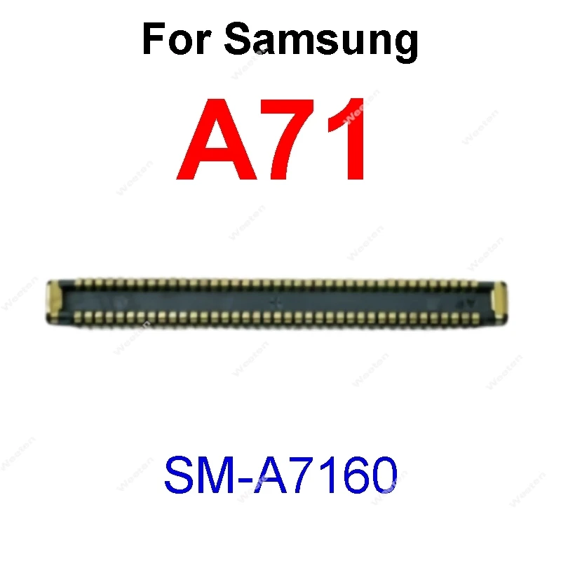 USB Charging Port FPC For Samsung Galaxy A71 5G SM-A7160 78Pin On Board/On Flex USB Charger Port Plug Replacement Repair Parts