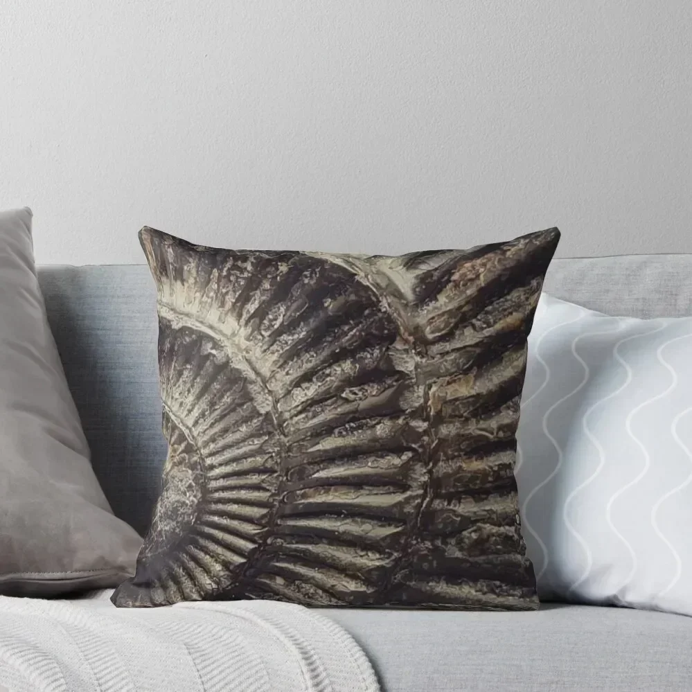 Dark whitby ammonite fossil Throw Pillow bed pillows Throw Pillow Covers Luxury Sofa Cushions Pillowcases pillow