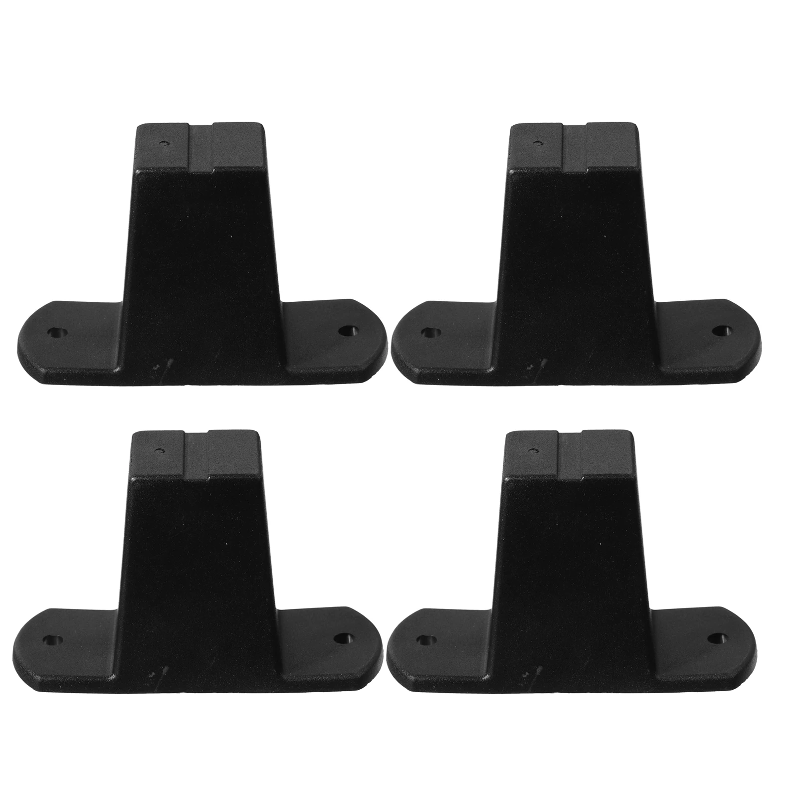

4pcs Luggage Feet Replacement Black Plastic Suitcase Bottom Studs Anti-Slip Stand Pads For Trolley Cases Universal Fit