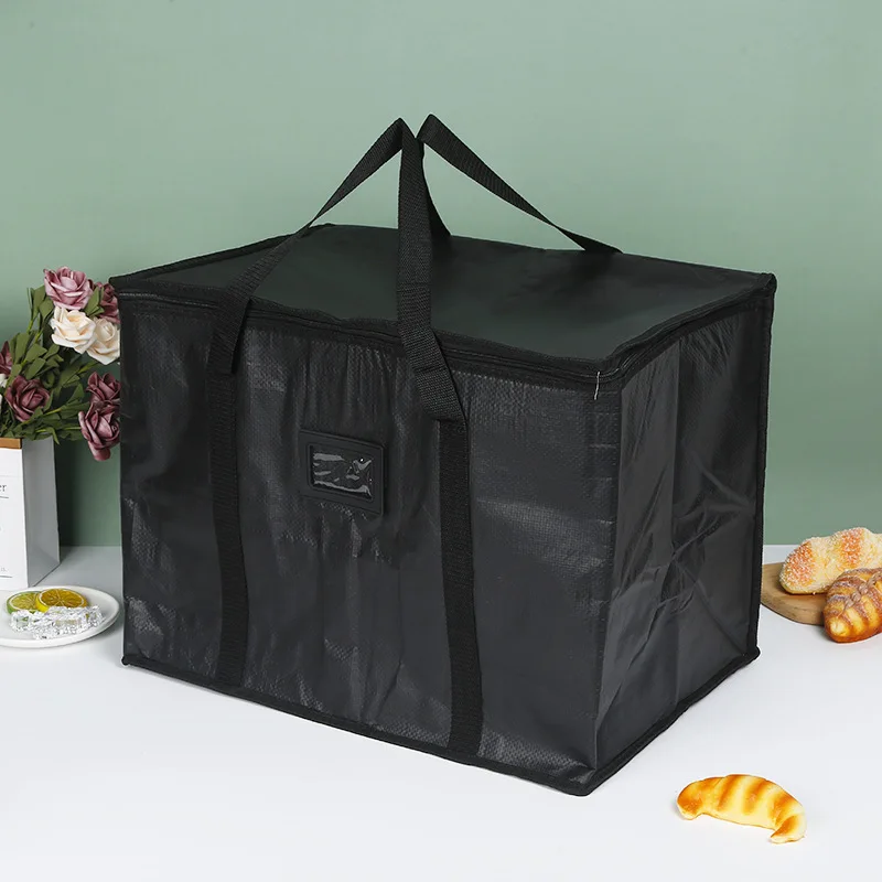 16l/28l/50l/70l Large Chilled Bags Insulated Thermal Cooler Bag Cool Foods Drink Box Drink Storage Zip Picnic Tin Foil Food Bag