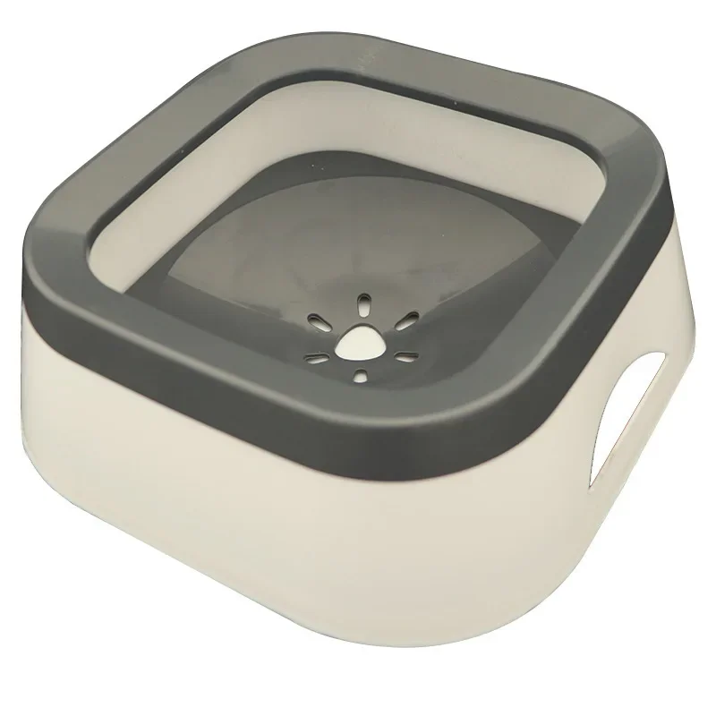 Pet floating water bowl, car bowl, anti-splash, anti-knock, dog water basin, non-wet mouth bowl, cat drinking fountain