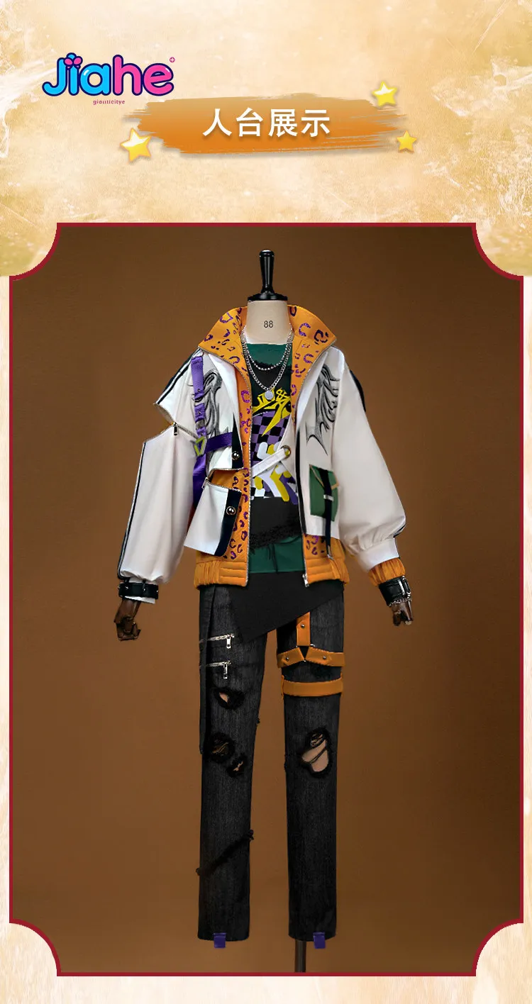 

Anime Ensemble stars Sengoku Shinobu Cosplay Costume Halloween Christmas Exquisite Prop ES New Sexy Man Woman leisure outfit