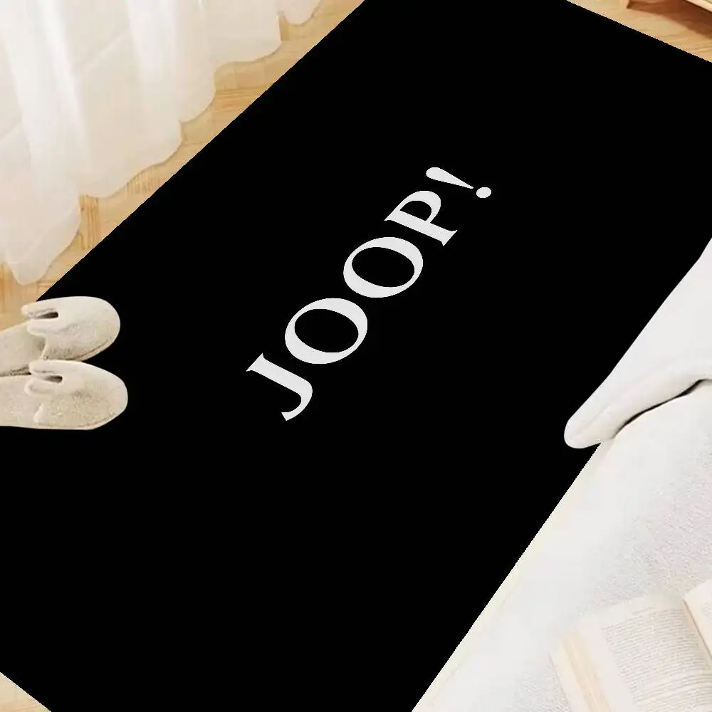 Alfombra divertida con estampado Joop, estilo INS, suave, para dormitorio, lavandería, antideslizante, para el hogar