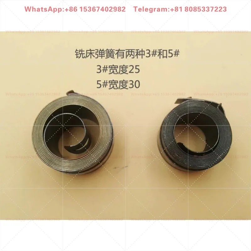 10PCS Table drill milling machine spring drilling machine vertical drill spiral coil spring coil spring 6/8/10/12/19/22/25/30