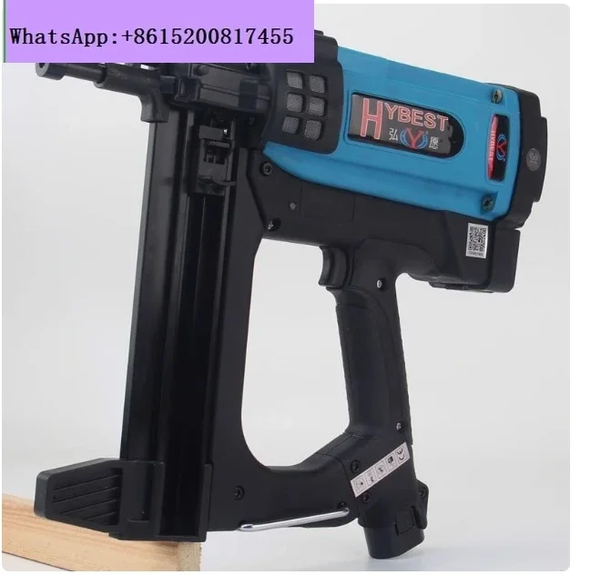 GSR40 Pneumatic Nail Nailer 7. 2V Lithium Battery Gas Nailer Steel Air Stapler Pneumatic Tools For Frame And Trunking 110-220V