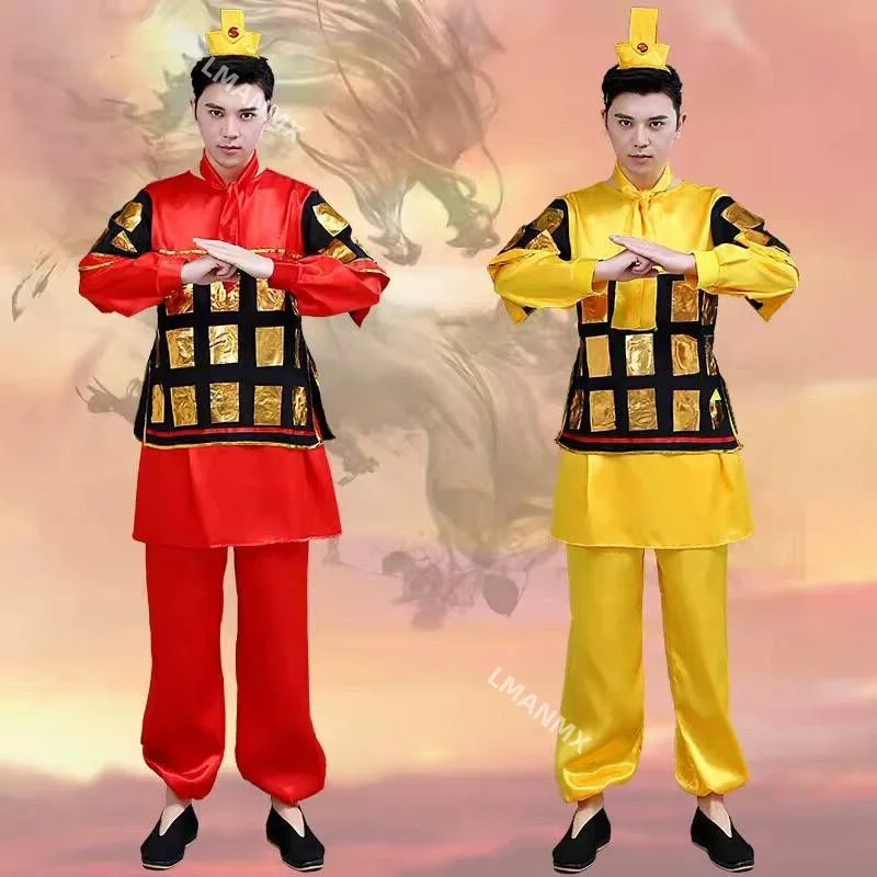 Disfraz de armadura Unisex chino antiguo, casco General, armadura de guerrero, corsé de comandante, disfraz de soldado