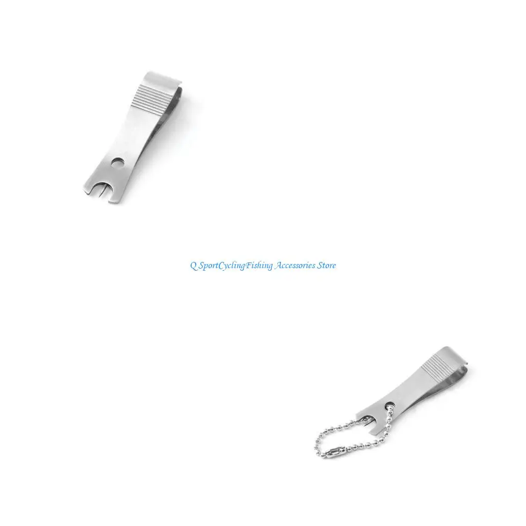 

Stainless Steel Nipper Line Cutter Clipper Hook-Eye Cleaner Pin Fishing Tool