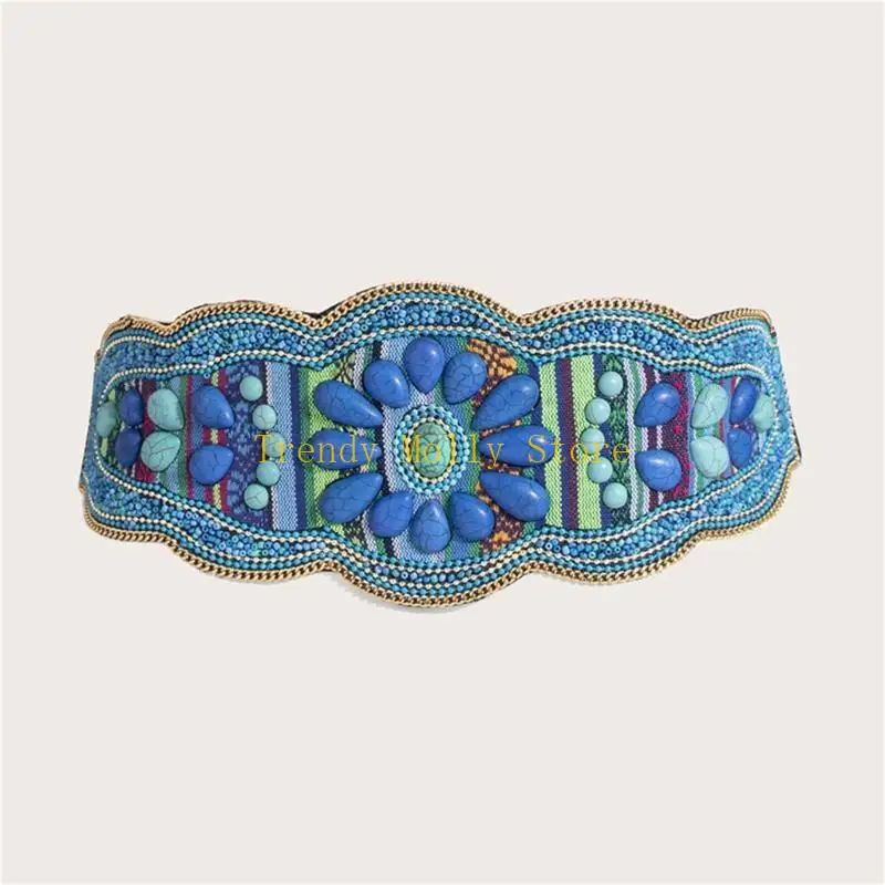 N5KB سلاسل الجسم الرقيقة القابلة للتمدد للرقص على المسرح للنساء والفتيات #4