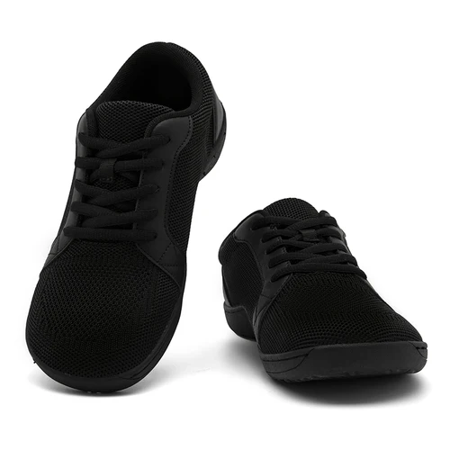 남녀공용 캐주얼 맨발 신발, 넓은 발가락, 미끄럼 방지 워킹 신발, 부드러운 밑창 플랫 로퍼, 플러스 사이즈 36-44 