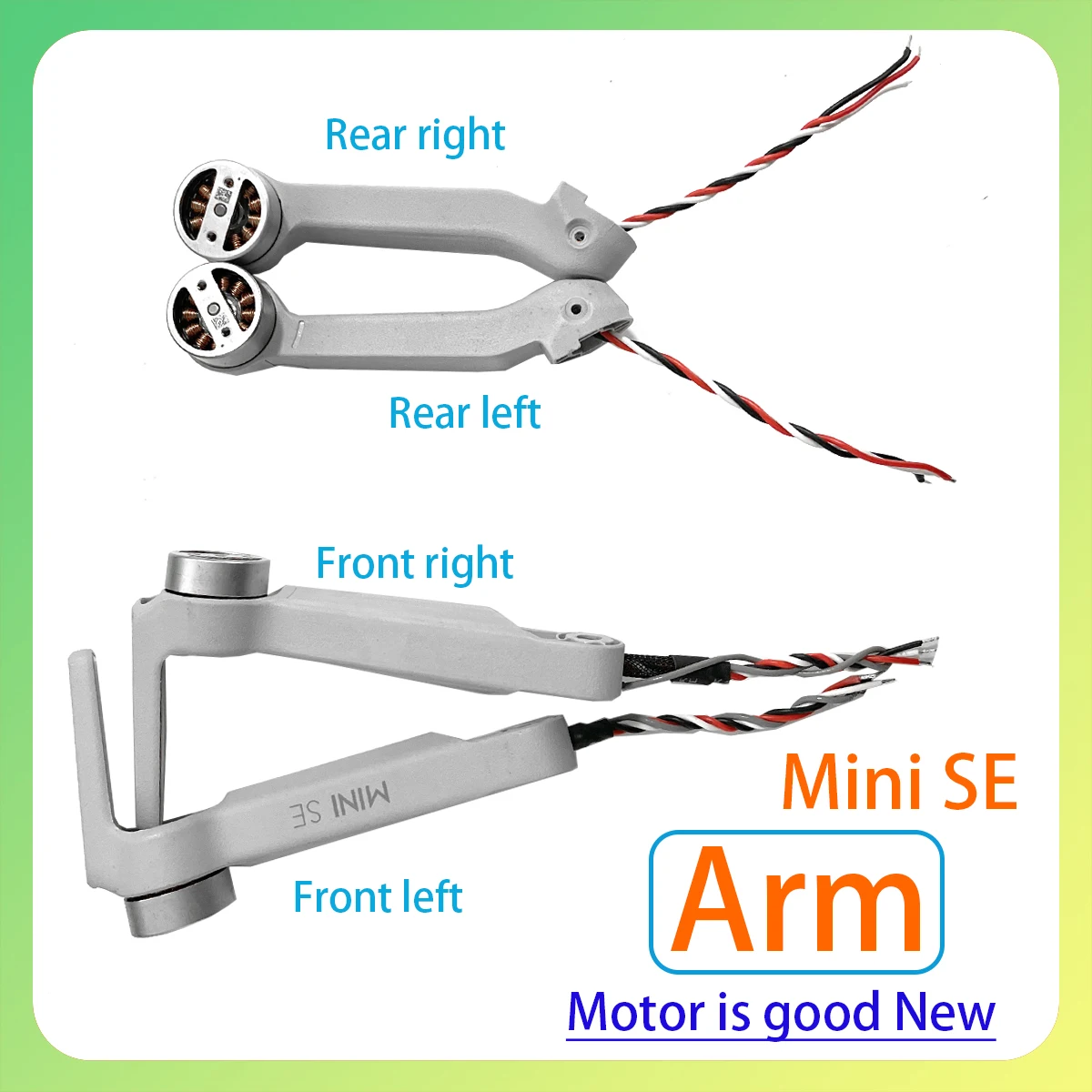 

Original Mini SE body with left and right front and rear power arms suitable for DJI Mini series unmanned aerial vehicles