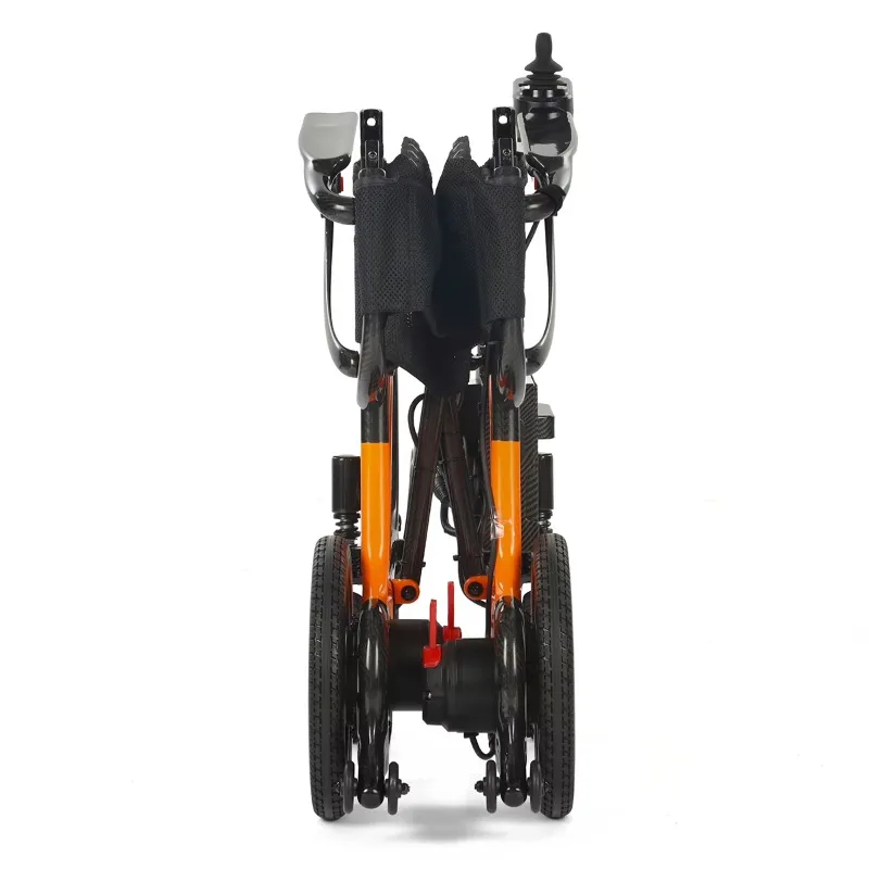 11.9KG Ultra Light Foldable Wheelchair All Terrain Disabled Portable Carbon Fibre Electric Wheelchair