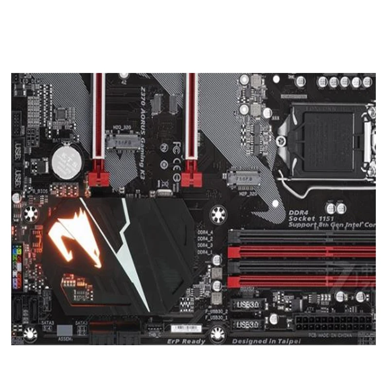 Gigabyte Z370 AORUS Gaming K3 Motherboard Intel Z370 LGA 1151 4 × DDR4 DIMM Support for 8th 9th Generation Intel