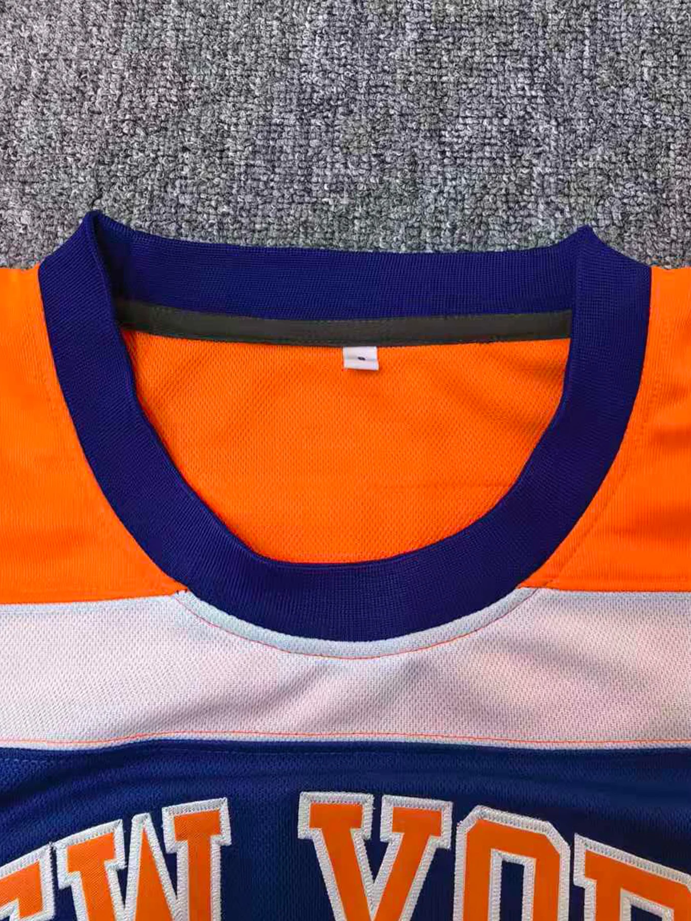 Custom New York Hockey Jersey Personalized Stitched Name Number Ice Hockey Uniform for Men Women