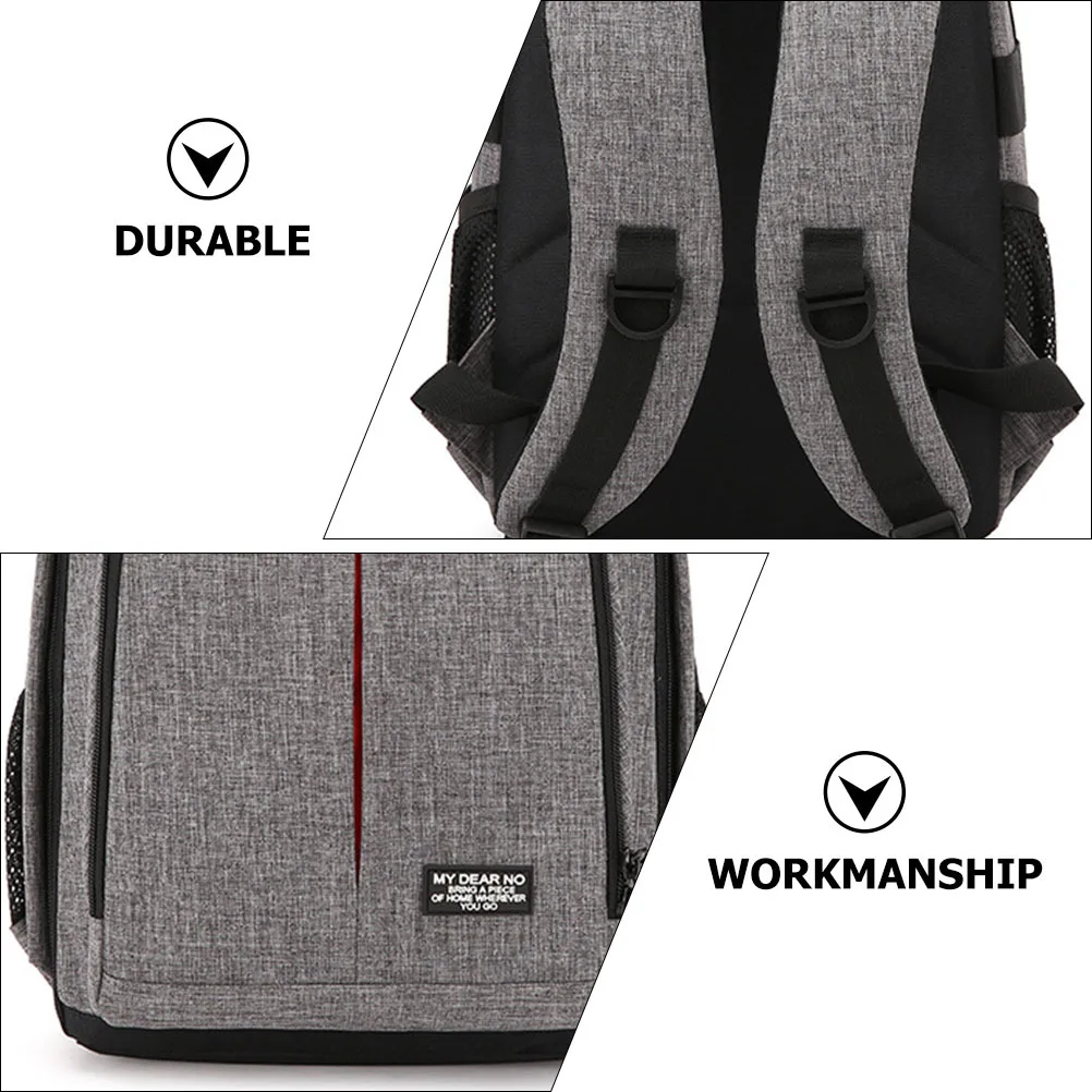 

1Pcs Camera Bag Waterproof Oxford Cloth Travel Carrying Case Dslr Camera Backpack Photo Organizer Handbag Shoulder Outdoor