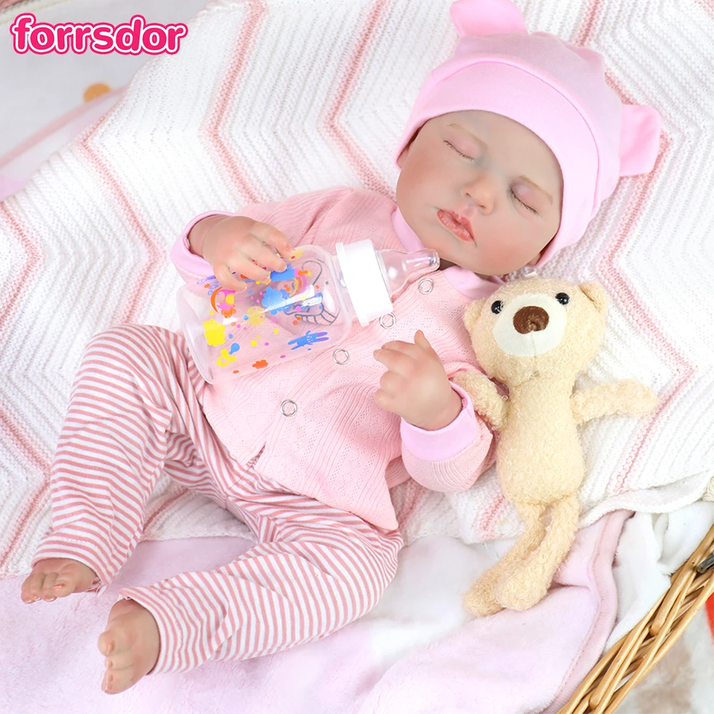 

Реалистичная моющаяся кукла Reborn LouLou для девочек, 50 см, реалистичная 3D-кожа с видимыми венами, кукла ручной работы, Рождественский подарок