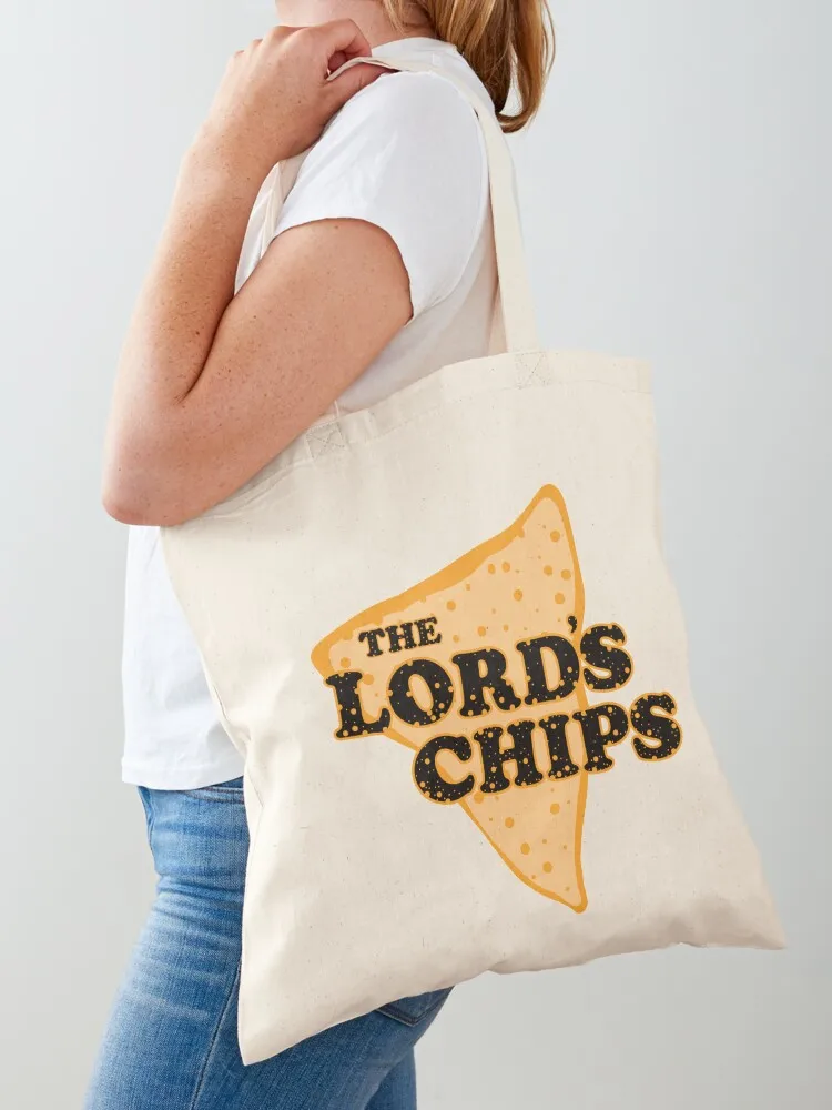 The Lord's Chips Tote Bag shopping trolley bag tote bags aesthetic Canvas Tote Bag