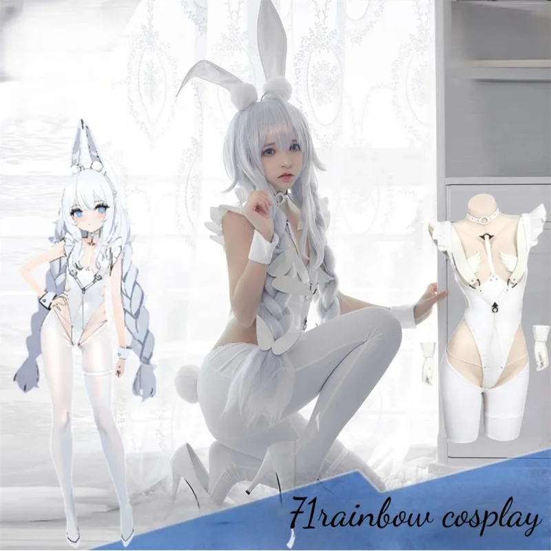 

didi 2025 2025 hhhAzur Lane Skin MNF Le Malin Bunny Girl Costume Woman Roleplay Anime Clothes Jumpsuits Sexy Cosplay