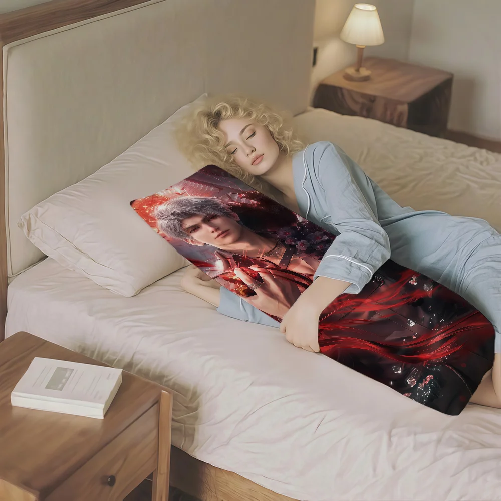 Love and Deepspace Sylus Body Rectangle Pillow Cover Home Sofa Living Room 51x137CM Dakimakura Case