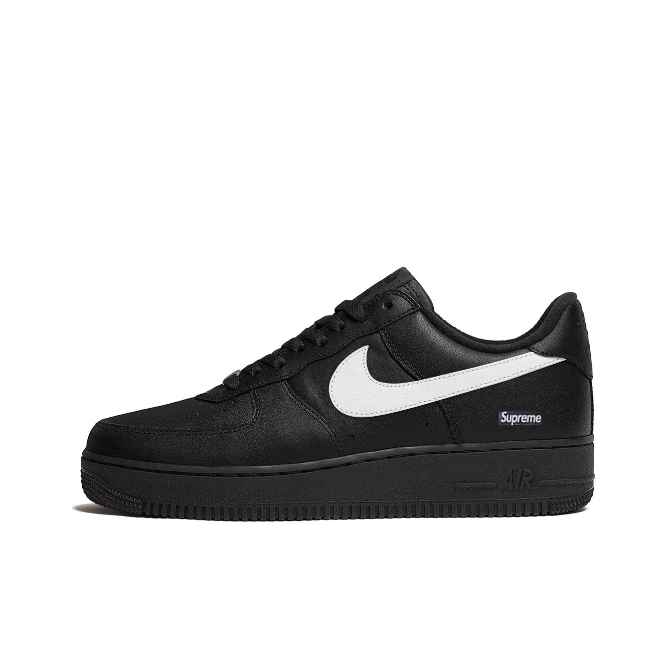 Nike x Supreme Air Force 1, Zapatillas de Skateboard de Perfil Bajo, Antideslizantes y Resistentes a la Abrasión, Unisex, Negras, CU9225-002