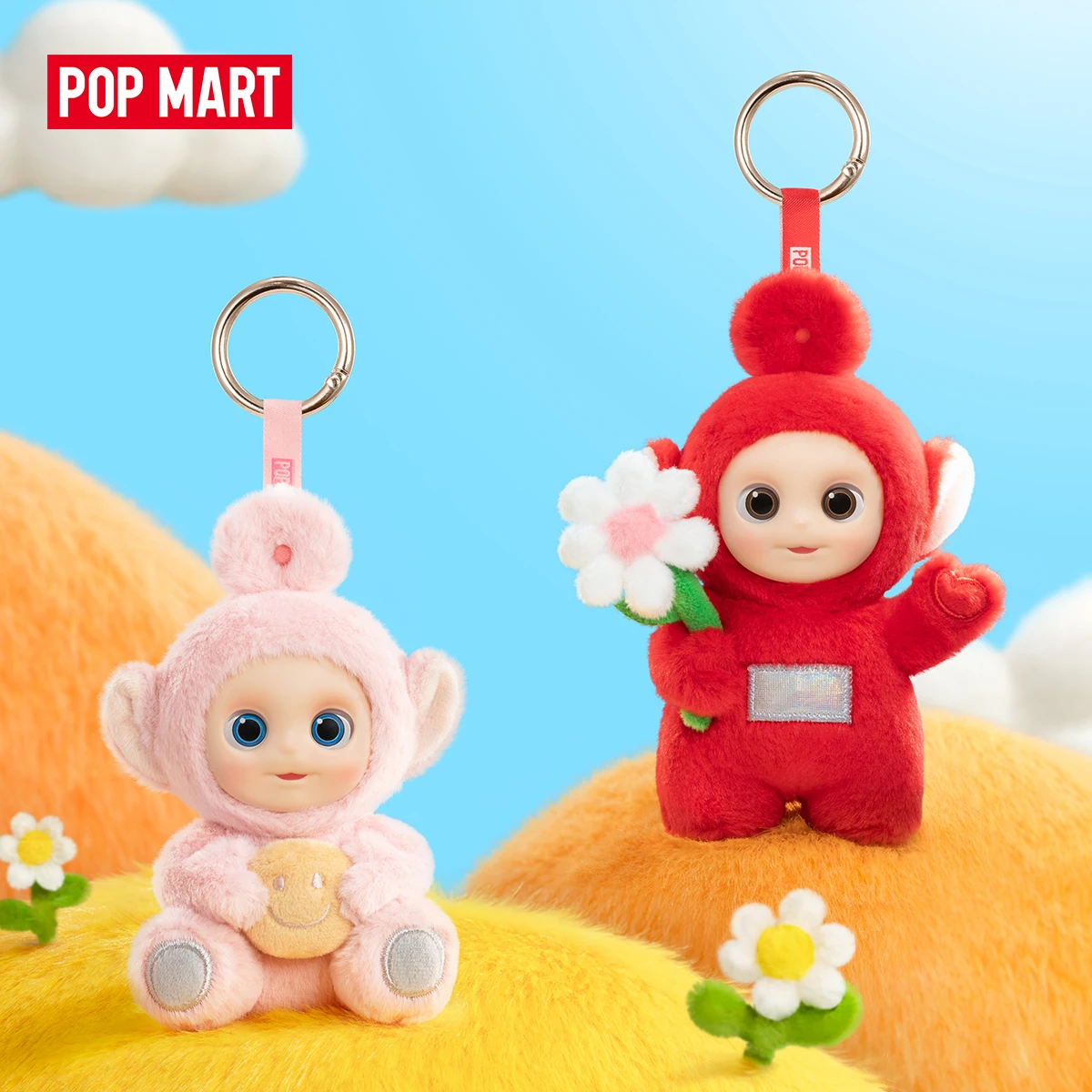 Фигурки POP MART Teletubbies «Say Hello», 1 шт./8 шт., экшн-фигурка POPMART в слепой коробке