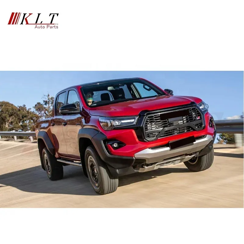 KLT 2023 Gr Sport Facelift Kit تحويل عدة ترقية Bodykit Hilux 2016 2017 2018 2019 2020