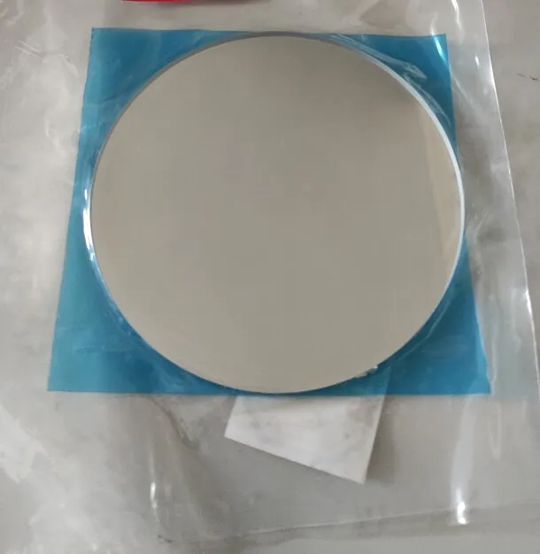 Round, aluminum-coated front-surface mirror, 1 inch in diameter, 1.1 thick; high-reflectivity, ghosting-free optical glass